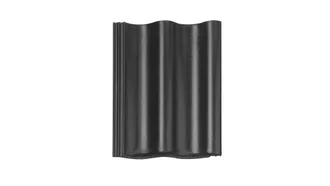 Fotografia przedstawia kolory i kształt celtyckiej betonowej dachówki Braas w technologii Cisar.