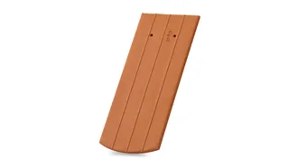 OPAL ŻŁOBKOWANY - dachówka ceramiczna zdjęcie produktowe