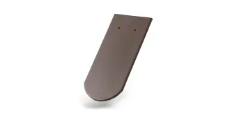 Dachówka ceramiczna płaska Opal Brązowy